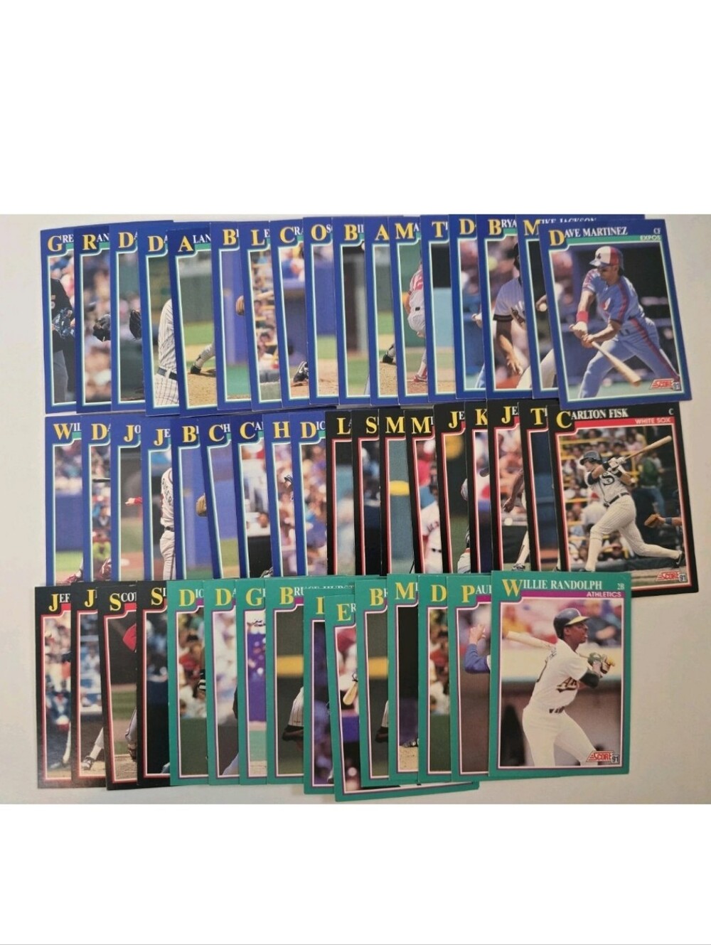 1991 Major Leauge Baseball Cards - Score - Lot of 50 Cards